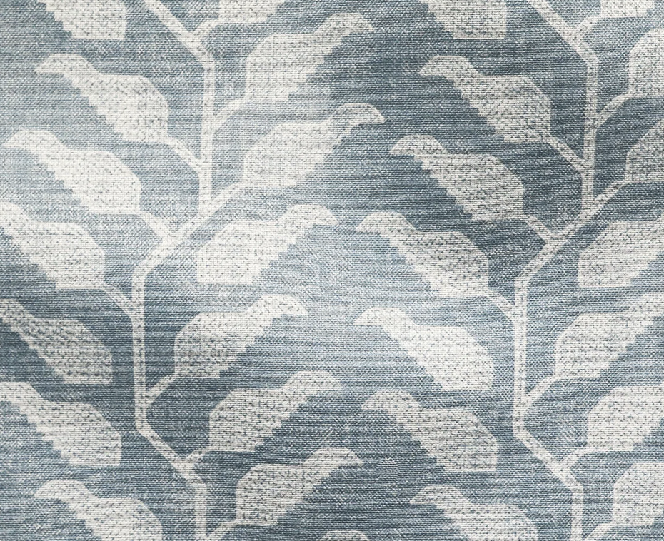 Folio Pillow Cover in Lake Blue, Susan Connor Textiles