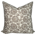 Freedia Pillow Cover in Sepia, Susan Connor Textiles