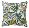 Palmetto Pillow Cover in Verdigris, Perennials Textiles
