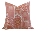 Bazaar Pillow Cover in Melon, Perennials Textiles