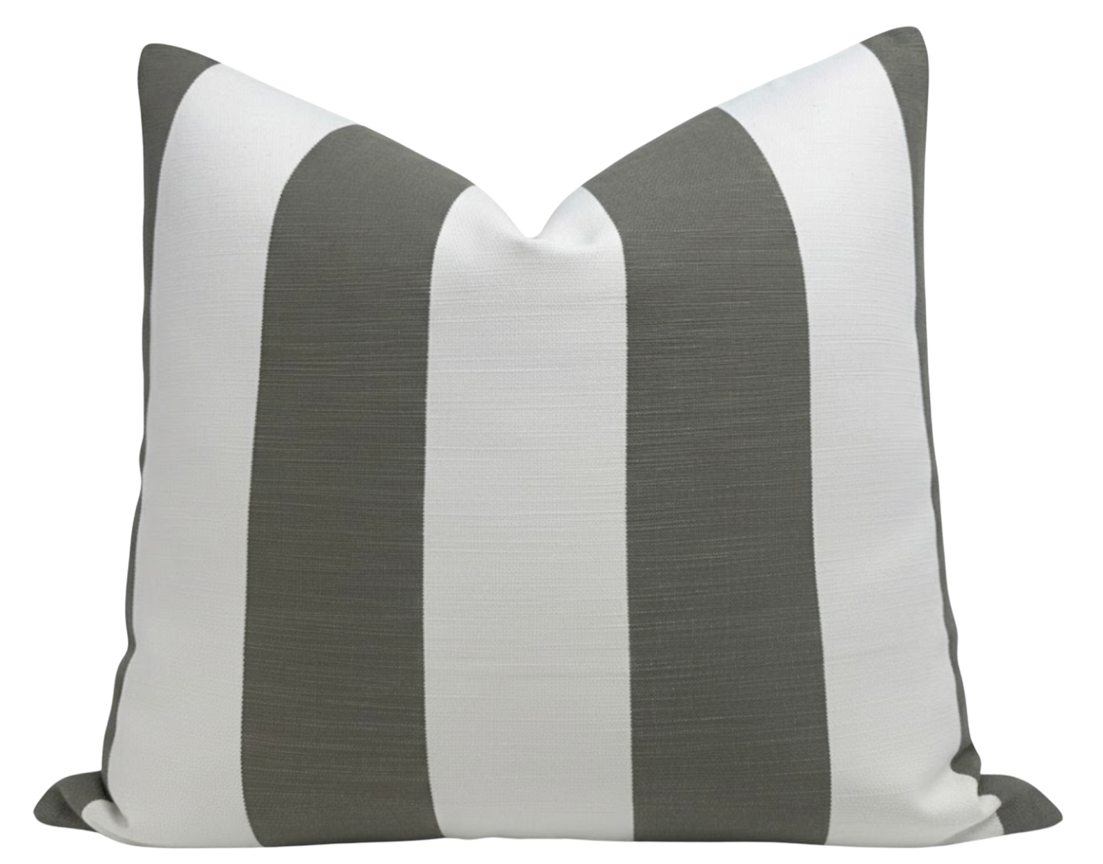 Go To Stripe Pillow Cover in Olive, Perennials Textiles