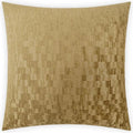 Sector Wheat Brown Throw Pillow With Insert