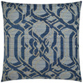 Sesto Indigo Blue Throw Pillow With Insert