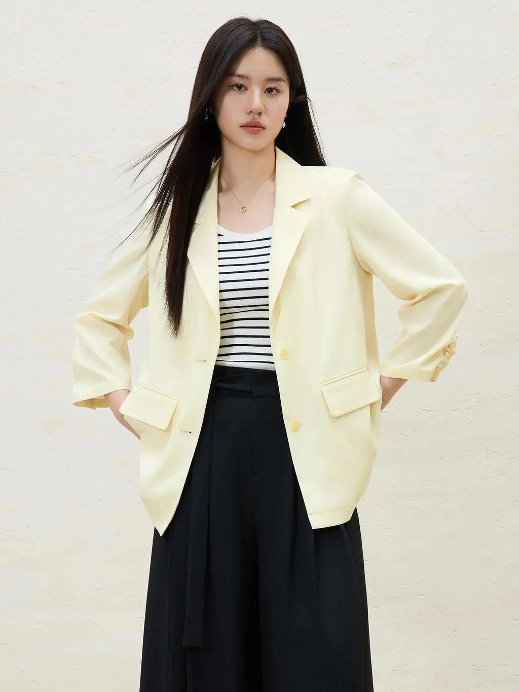 Cool Commuter Long Sleeve Blazer