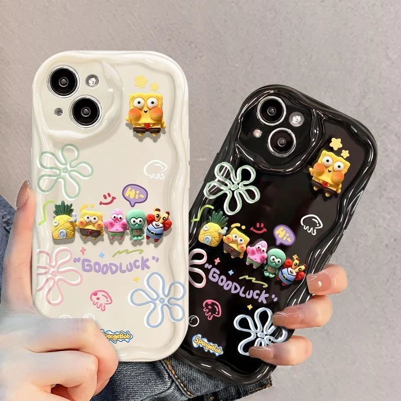 SpongeBob Friends  Wave Soft Phone Case