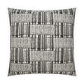 Shevlin Handmade Black Throw Pillow