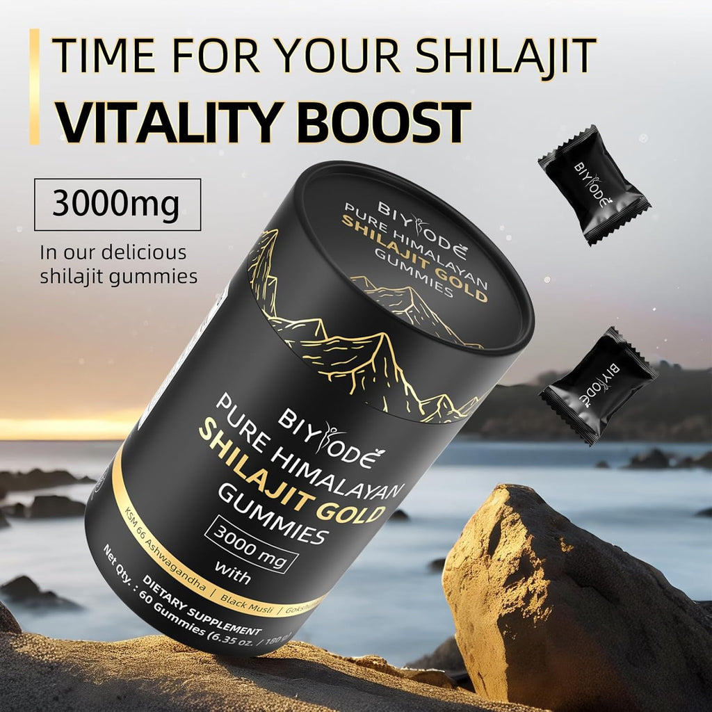 Shilajit Gummies: Pure Shilajit Himalayan