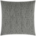 Shipka Chrome Grey Throw Pillow With Insert