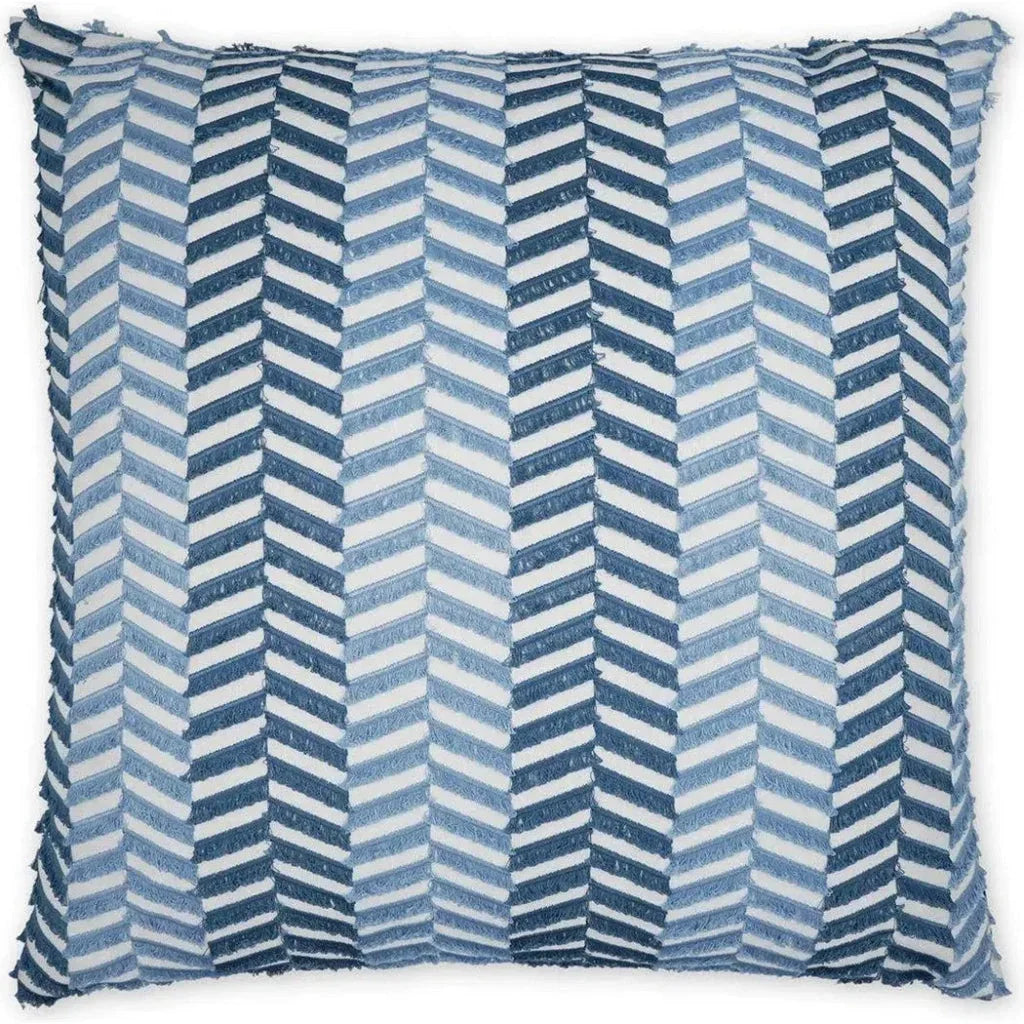 Shortcuts Blue Throw Pillow With Insert