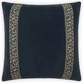 Sloane Black Throw Pillow With Insert