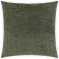 Snuggle Moss Green Throw Pillow With Insert