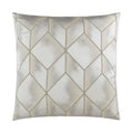 Social Call Handmade Ivory Throw Pillow