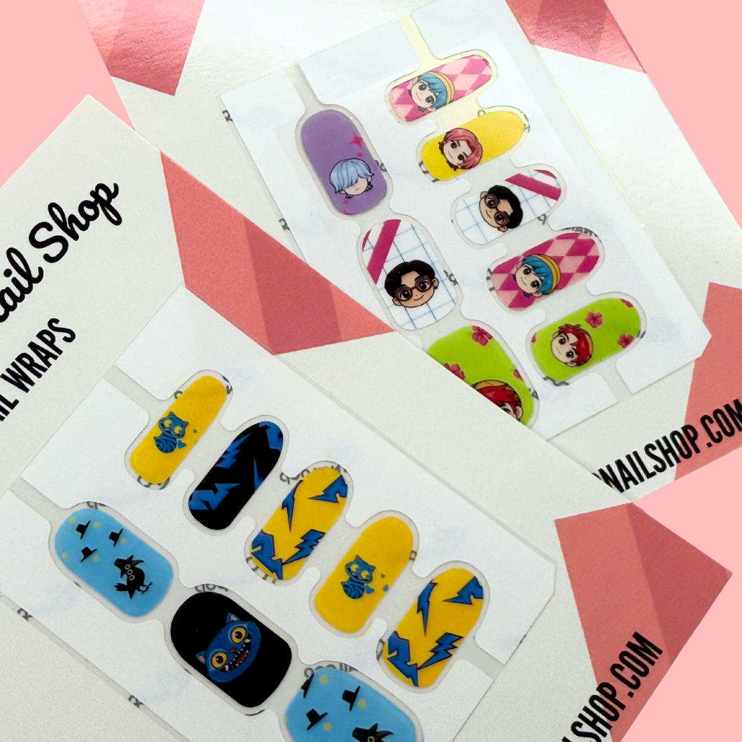 Derpy Tiger Kdph Nail wraps
