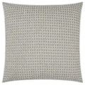 Solo Silver Grey Throw Pillow With Insert