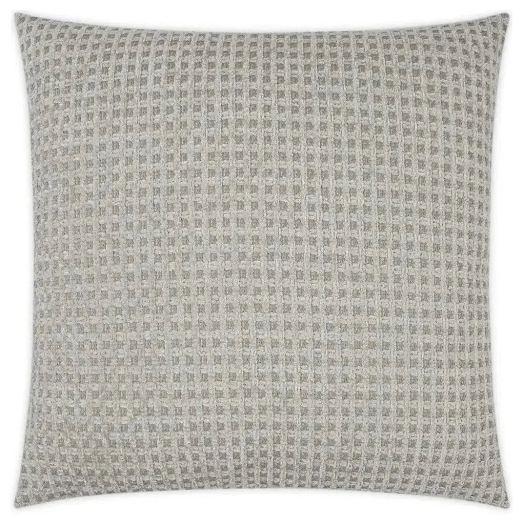 Solo Silver Grey Throw Pillow With Insert