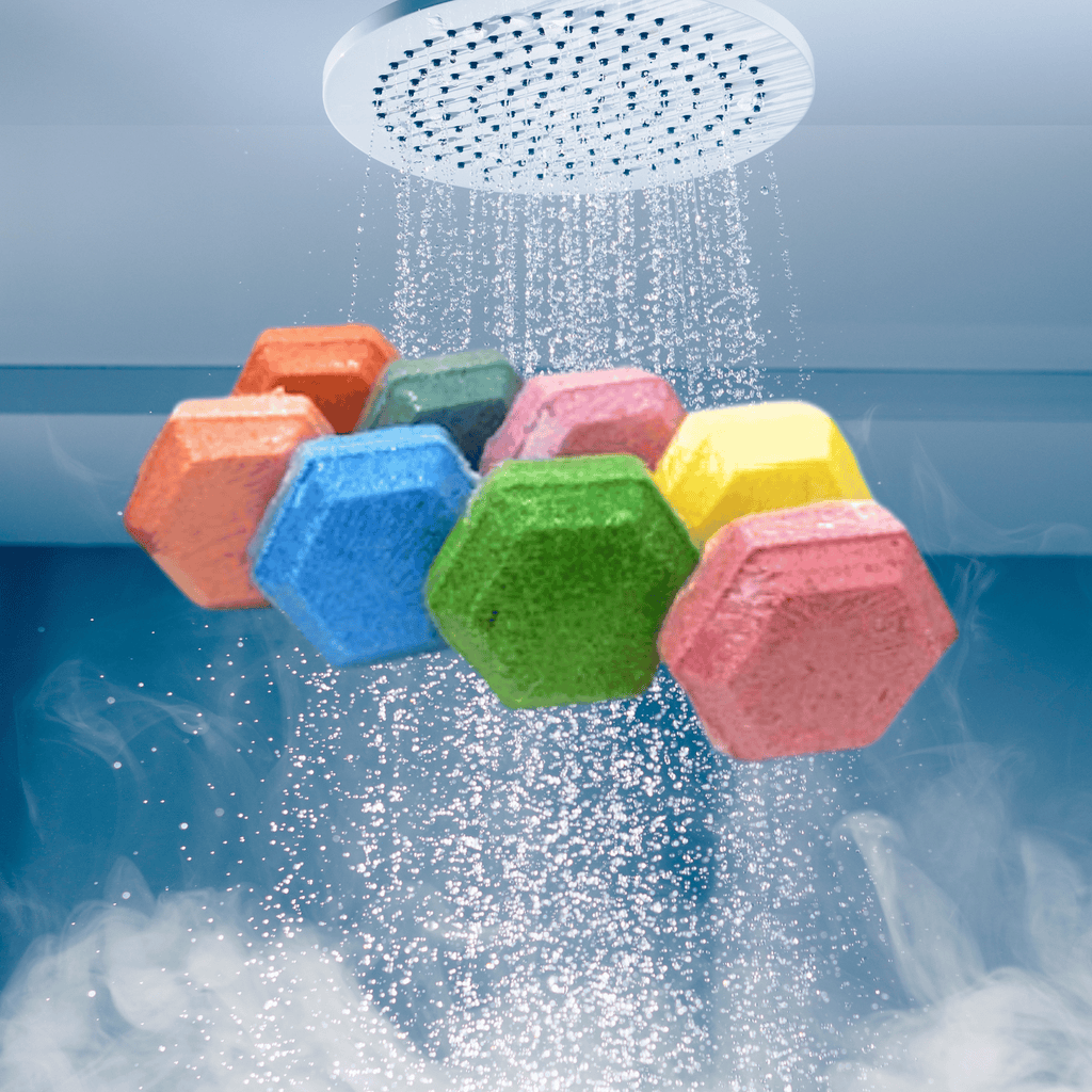 Aromatherapy Shower Steamers Gift Box in Assorted Scents - Qty 8