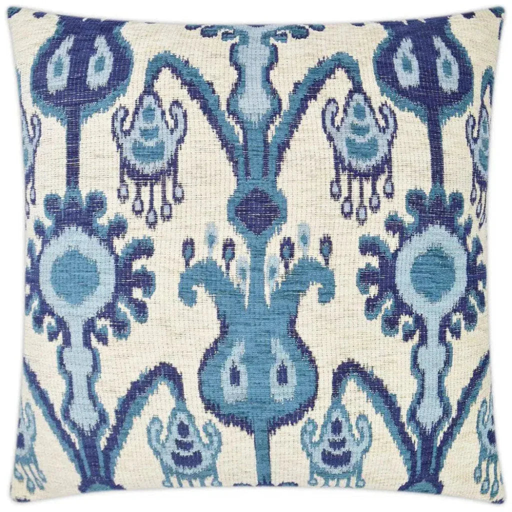 Spokane Blue Throw Pillow With Insert