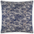 Stardust Royal Blue Throw Pillow With Insert