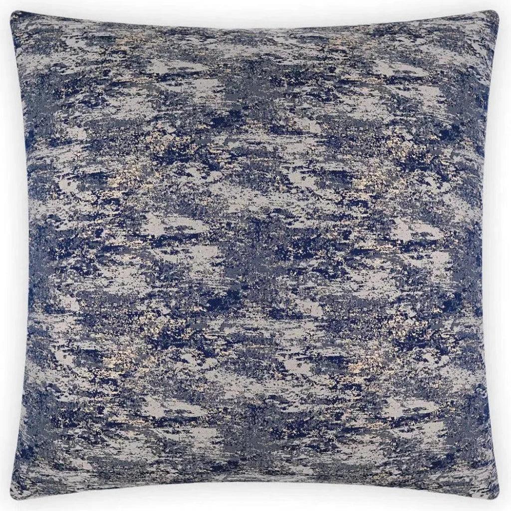 Stardust Royal Blue Throw Pillow With Insert