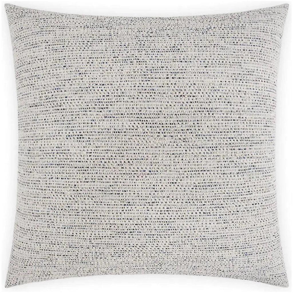 Strato Navy Brown Throw Pillow With Insert