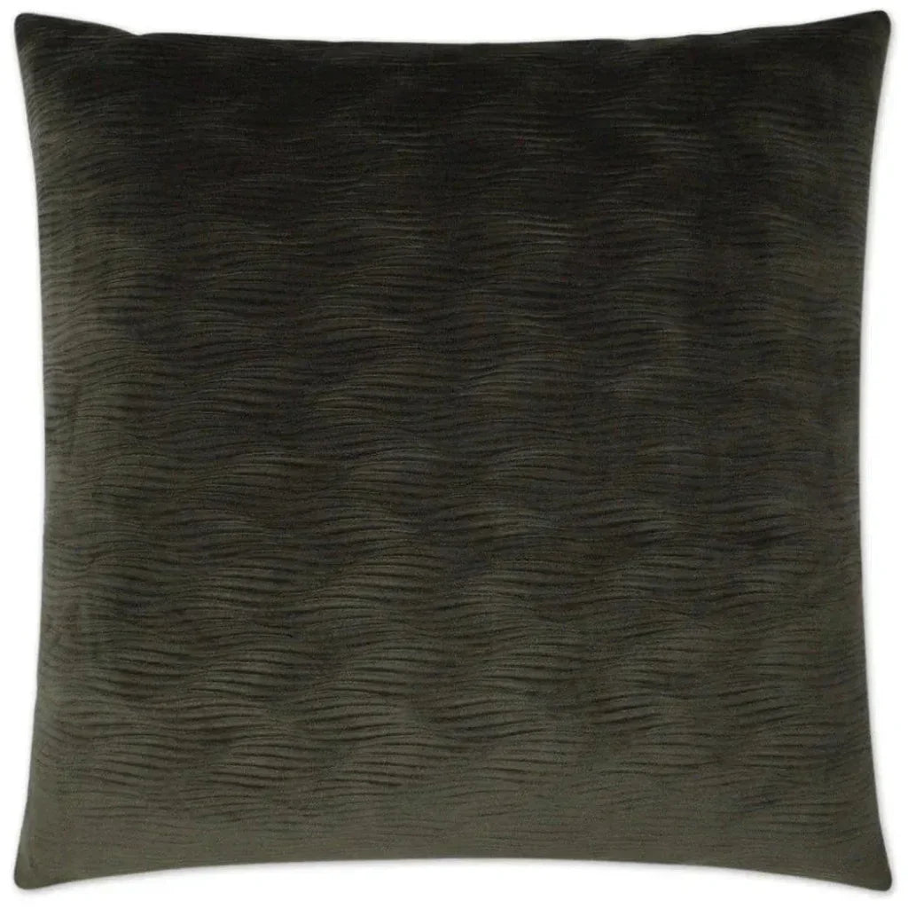 Stream Granite Black Throw Pillow Insert