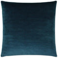 Stream Navy Blue Throw Pillow With Insert