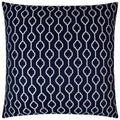 Striker Navy Blue Throw Pillow With Insert