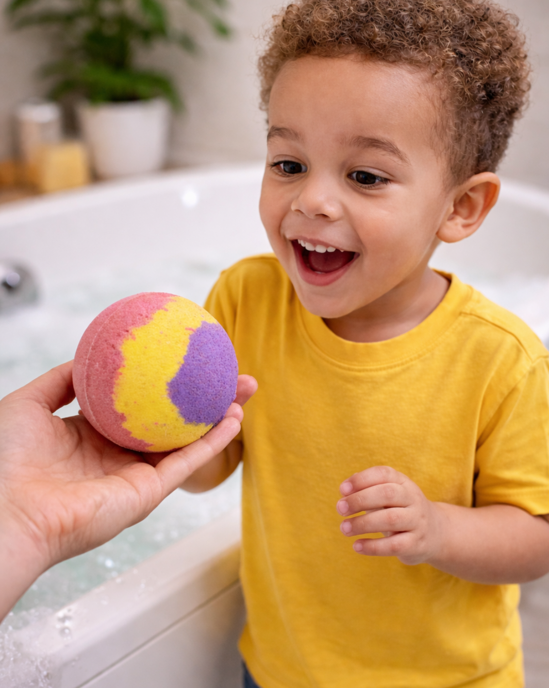 EvolutionUSA 1pc Epic Superhero Bath Bombs for Kids – Super Hero Bath Bomb with Toy Inside, Lush Children Bathbomb Easter, Organic Bathbomb with Surprise Inside, Fun Superhero Bath Fizzer Valentines