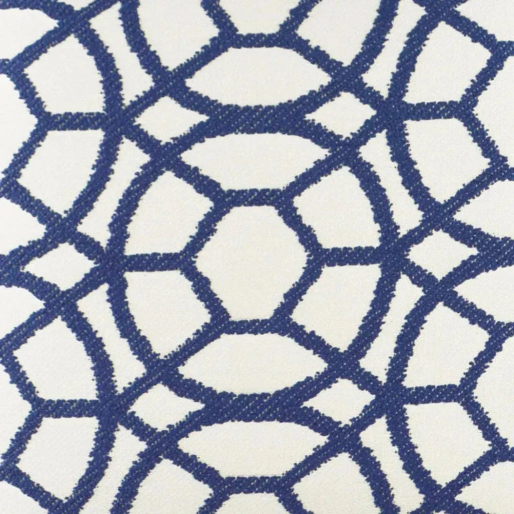 Suave Blue Blue Throw Pillow With Insert