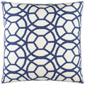 Suave Blue Blue Throw Pillow With Insert