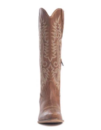 Sylvia Prairie Leather Boots