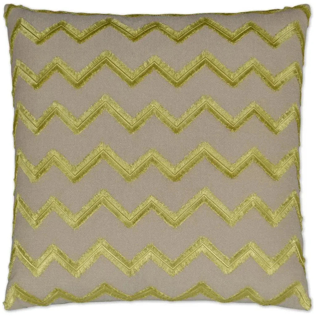 Symmetry Citron Brown Throw Pillow Insert