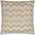 Symmetry Linen Brown Throw Pillow Insert
