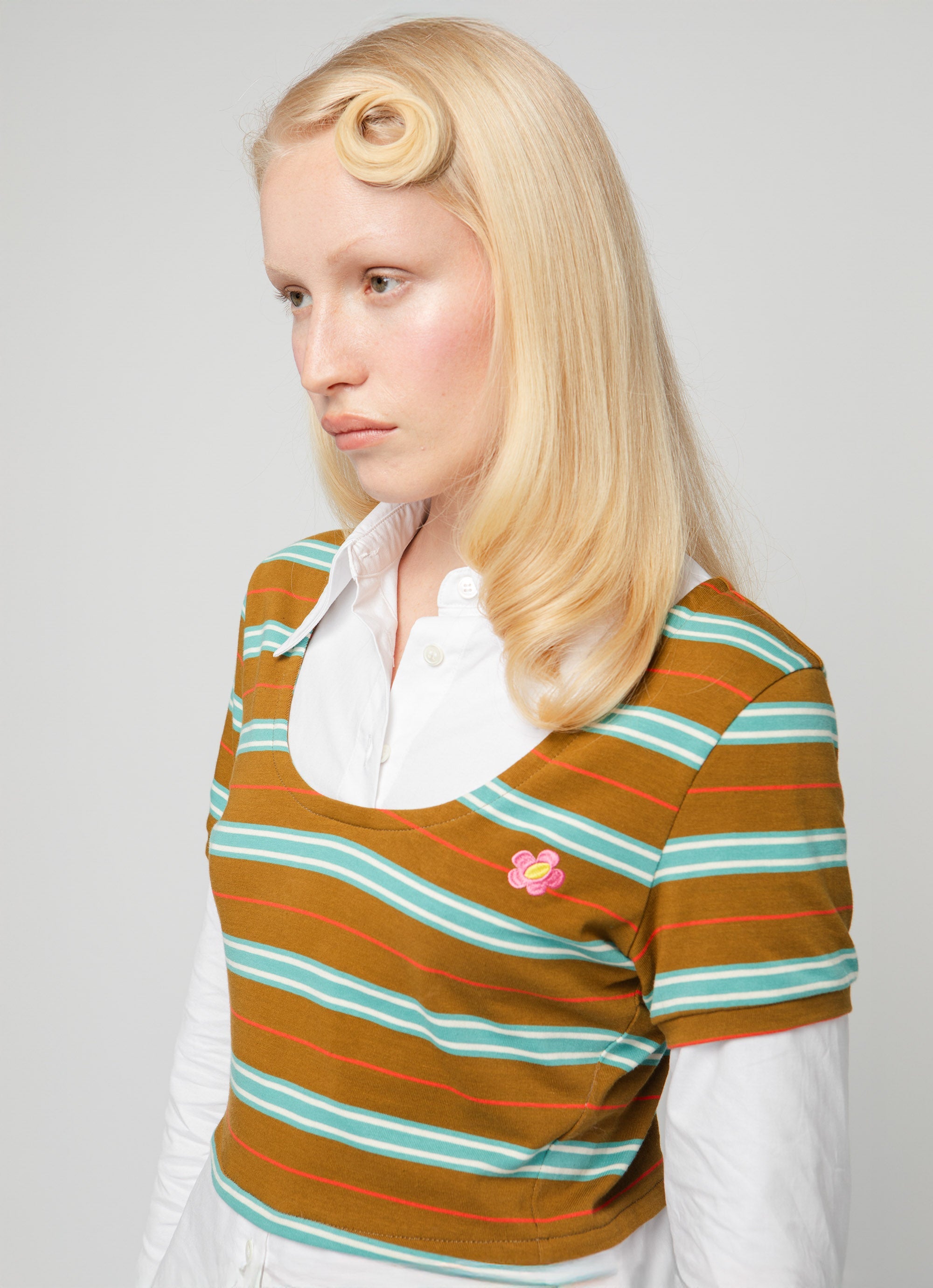 Natalia Button Down