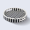 Decorative Tray Athens Dinami Collection Resin Inlay – 12" x 12"