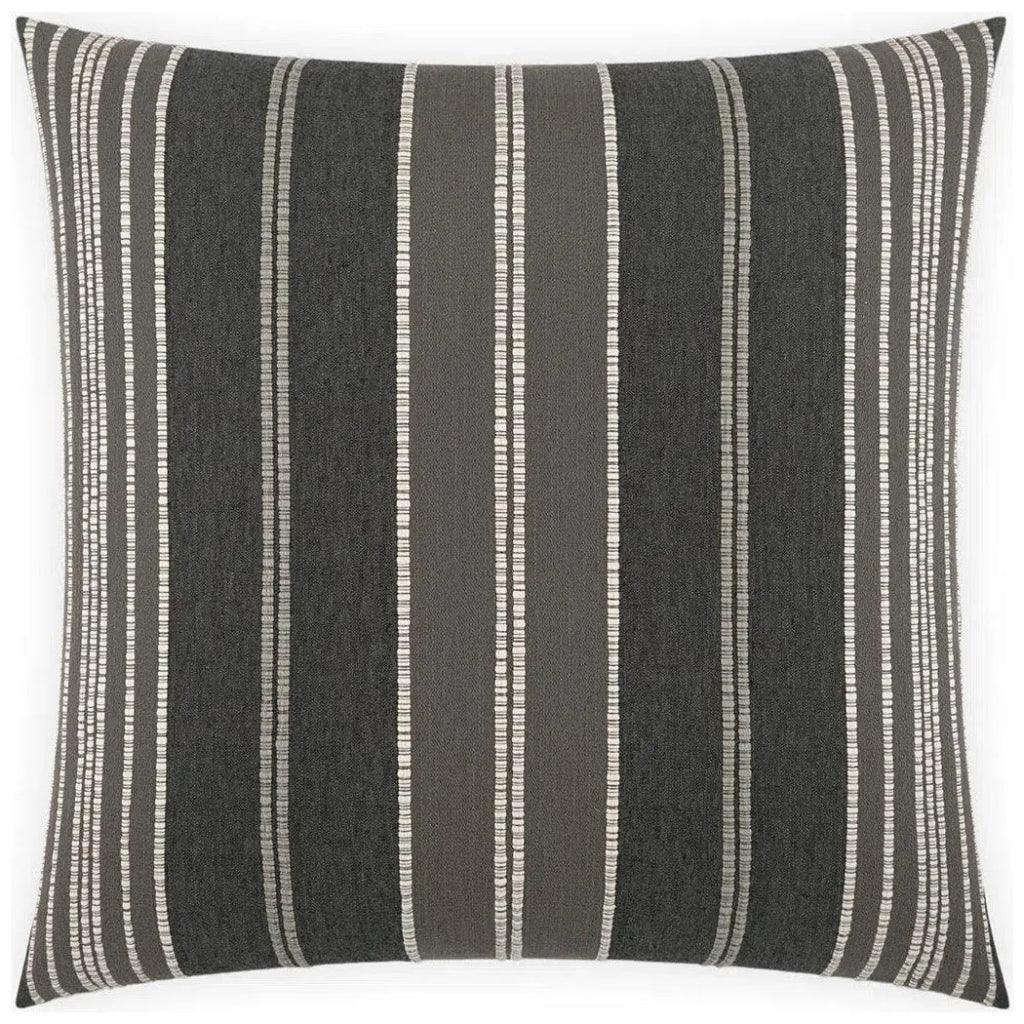 Talbert Charcoal Black Throw Pillow Insert