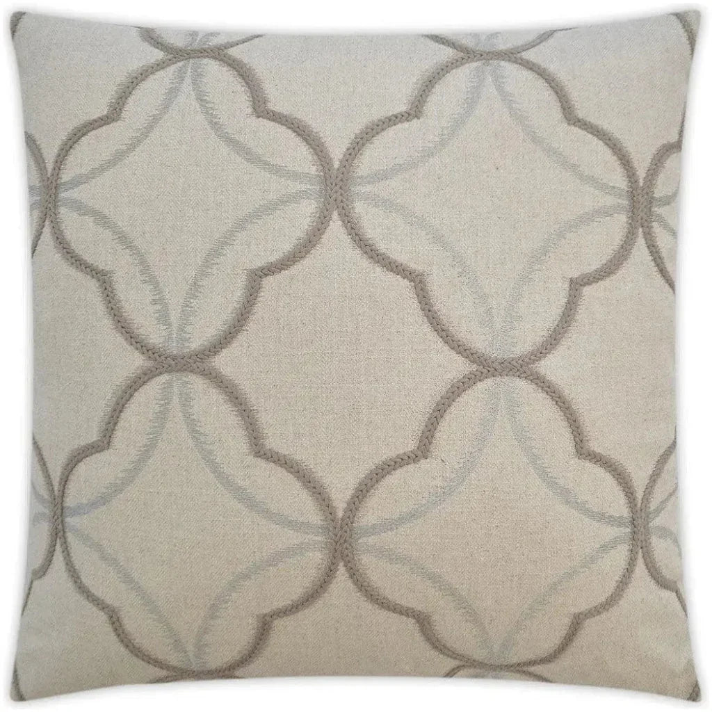 Tempo Brown Throw Pillow With Insert