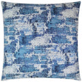 Textural Marine Blue Throw Pillow Insert