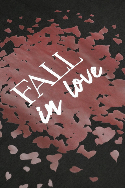 Fall In Love Oversized Tee