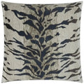 Tiago White Grey Throw Pillow With Insert