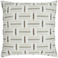 Toe Tapper Off-Whites White Throw Pillow Insert