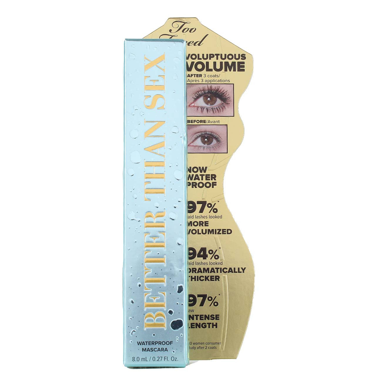 Too Faced Better Than Sex Waterproof Mascara