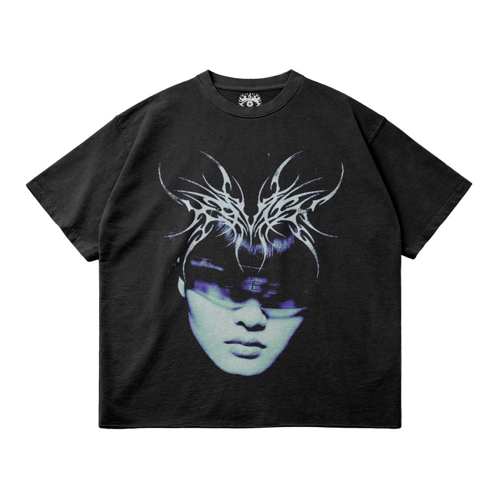 Kryptic Myst Garment Dyed Streetwear Tee