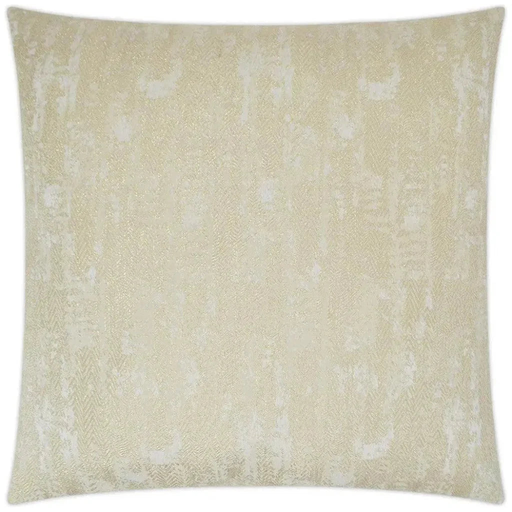 Trance Light Brown Throw Pillow With Insert