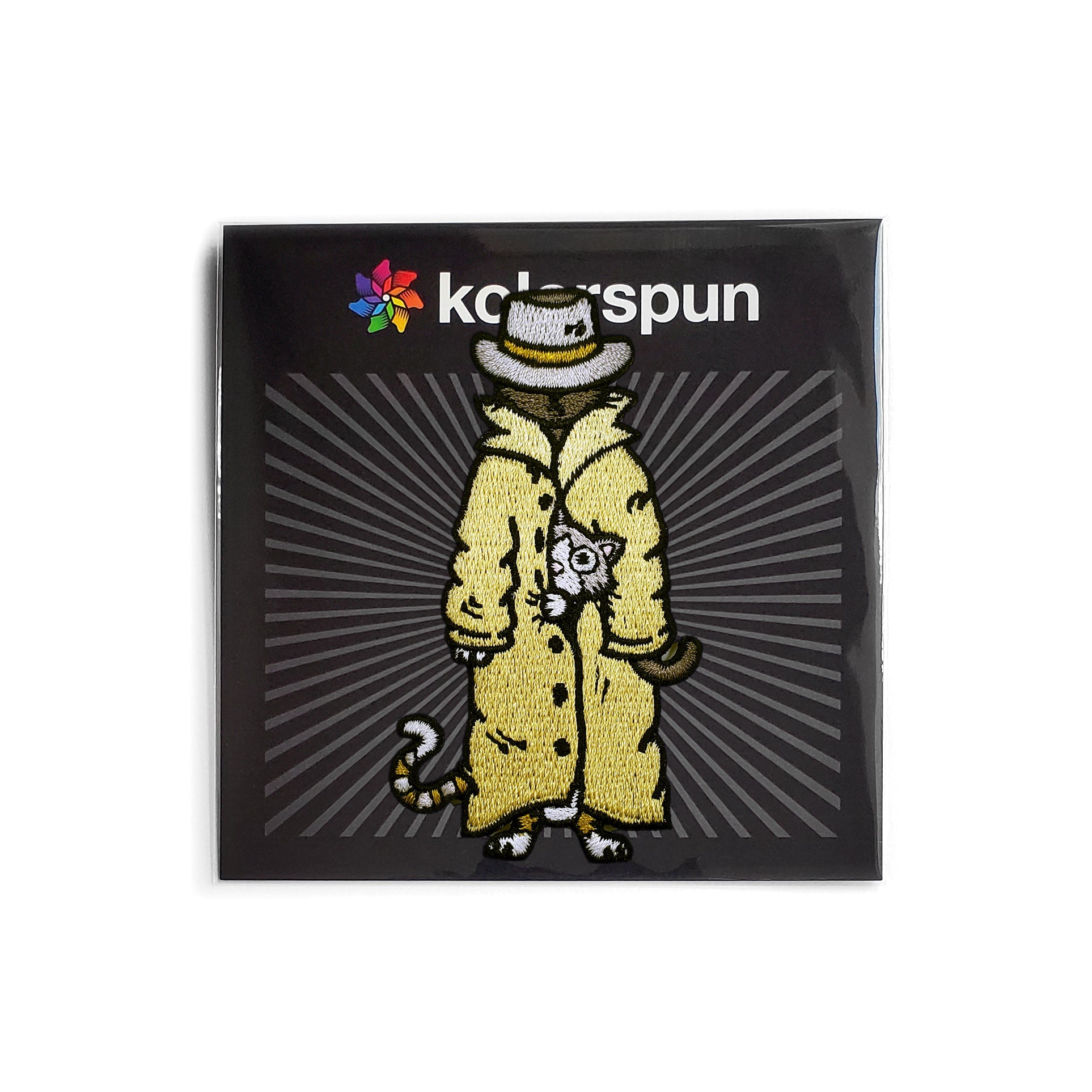 Trench Coat Cats Patch