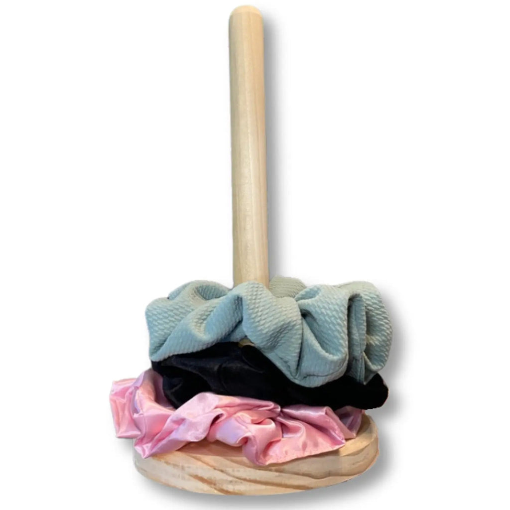 Giant Wooden Scrunchie Holder