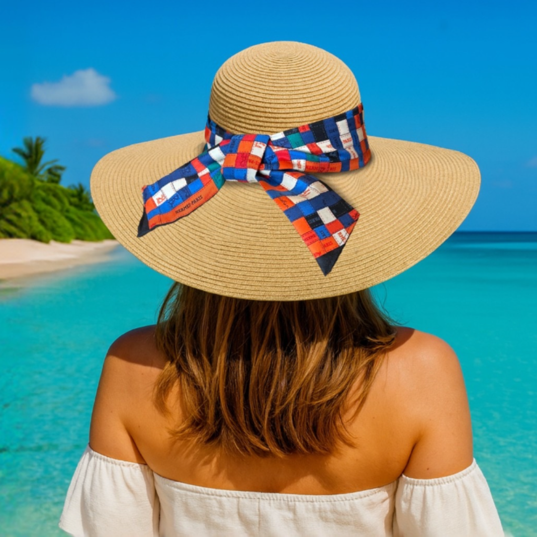 Bolduc Au Carre  Perfect Straw Sun Hat