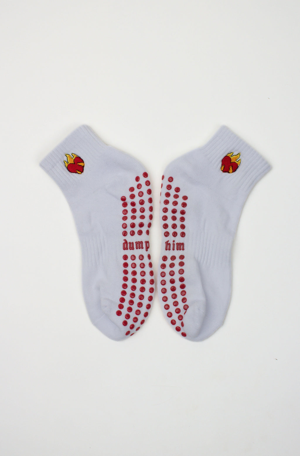 Dump Him Grip Socks