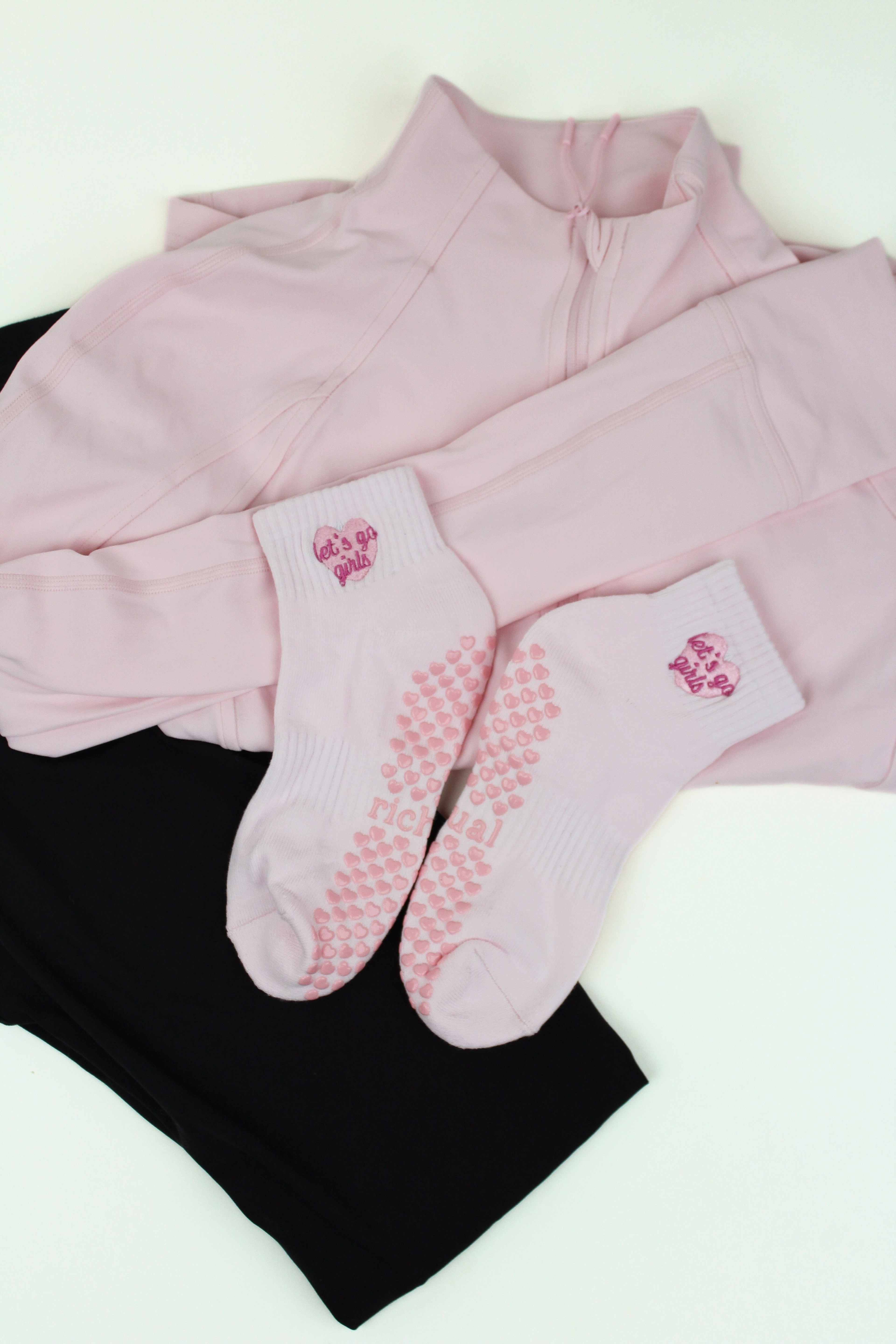 PREORDER: Let's Go Girls Grip Socks