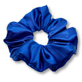 Royal Blue Silk Scrunchie